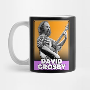 David crosby (retro style) Mug